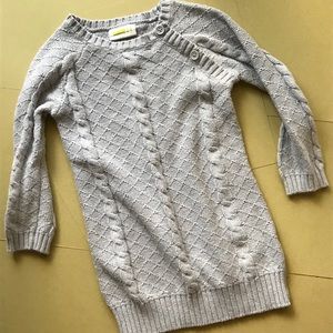 Adorable Sweater Dress with Multiple Tights!